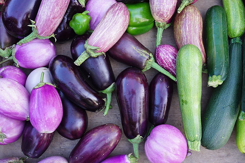 Food Eggplant Vegetables Closeup HD wallpaper