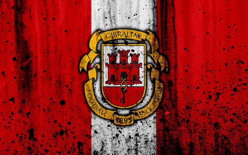 Gibraltar National Football Team Ultra . Background ., Gibraltar Flag HD wallpaper