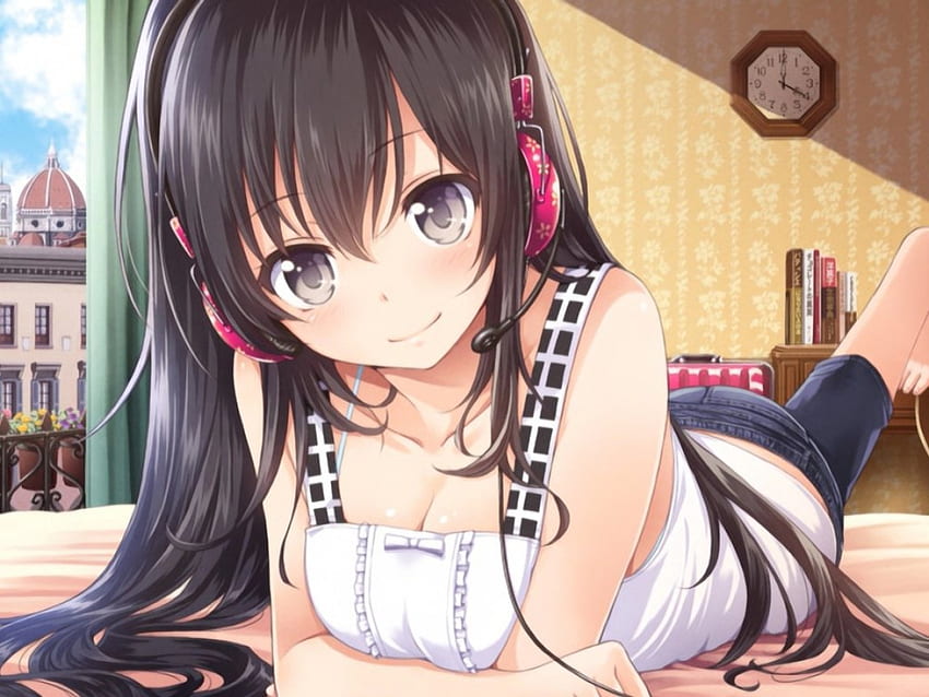 Anime Mädchen, süß, Mädchen, Anime, hübsch HD-Hintergrundbild