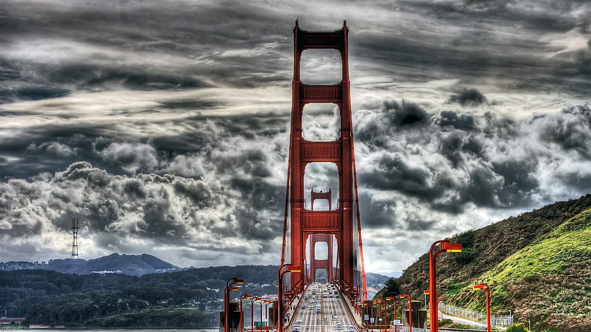 Red Bridge building city travel 949 - Golden Gate Bridge Tower HD wallpaper