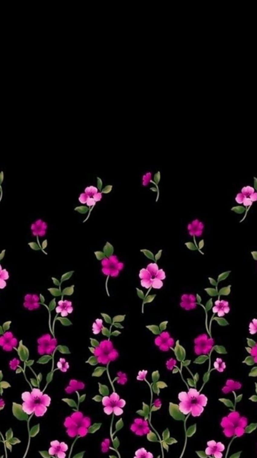 Black and pink flowers. Black flowers , Floral phone, Flower HD phone  wallpaper | Pxfuel
