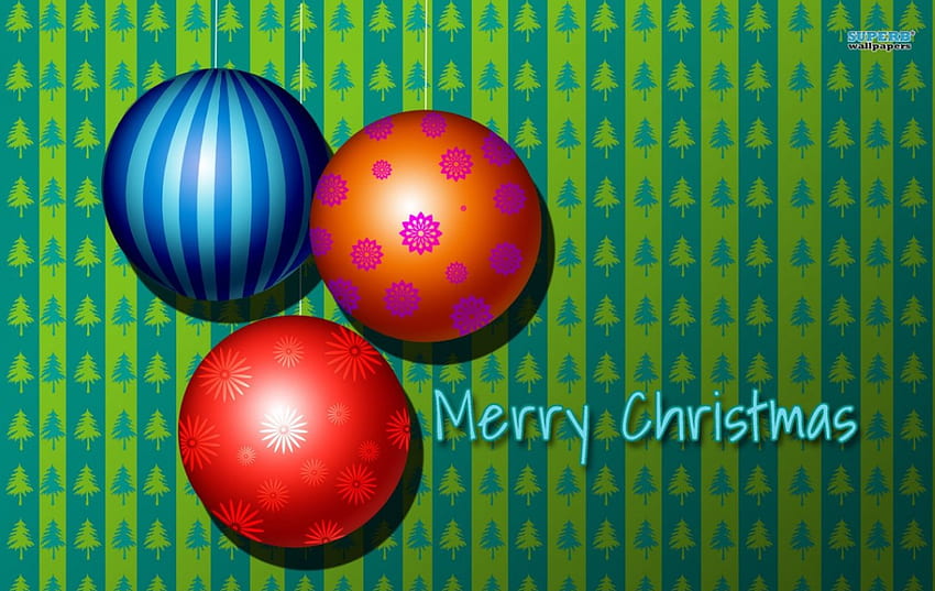 Merry Christmas, Merry, Colorful, Decerations, Christmas HD wallpaper