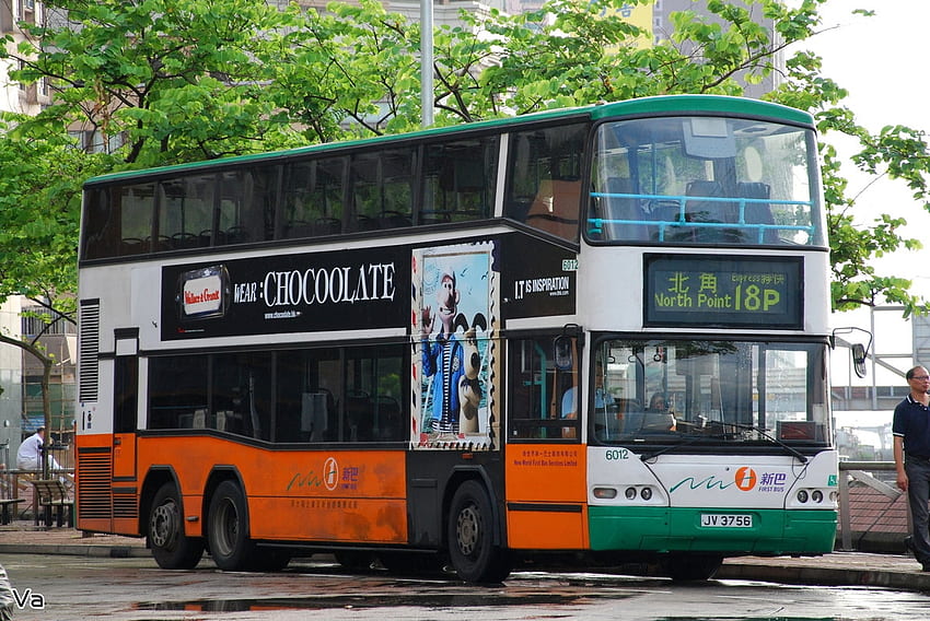 двуетажен автобус, уличен, двоен, автобус, етажен HD тапет