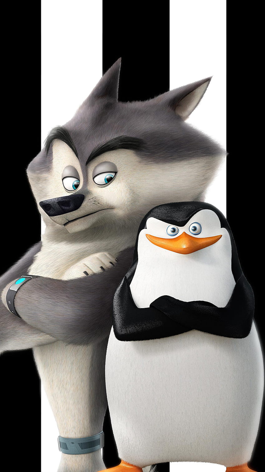 Film Pingwiny z Madagaskaru (2022). Tapeta na telefon HD