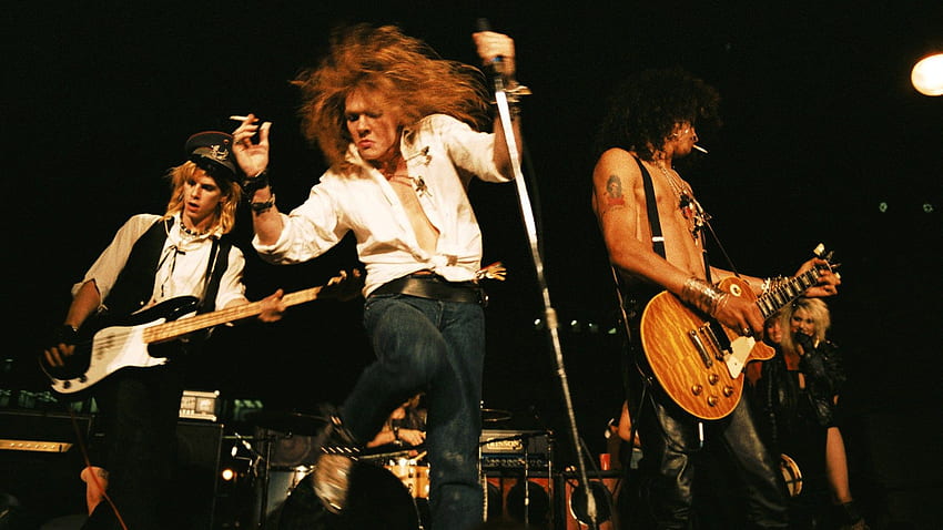 Axl Rose, Guns N' Roses, Izzy Stradlin, Slash Fond d'écran HD