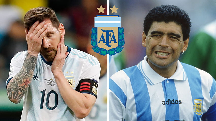 Diego Maradona Had Better Argentina Teammates Than 'Extraordinary' Lionel Messi, Says Fabio Capello, Messi and Maradona HD wallpaper