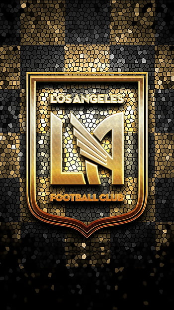 Download Lafc Logo With Backdrop Of The City Wallpaper  Wallpaperscom