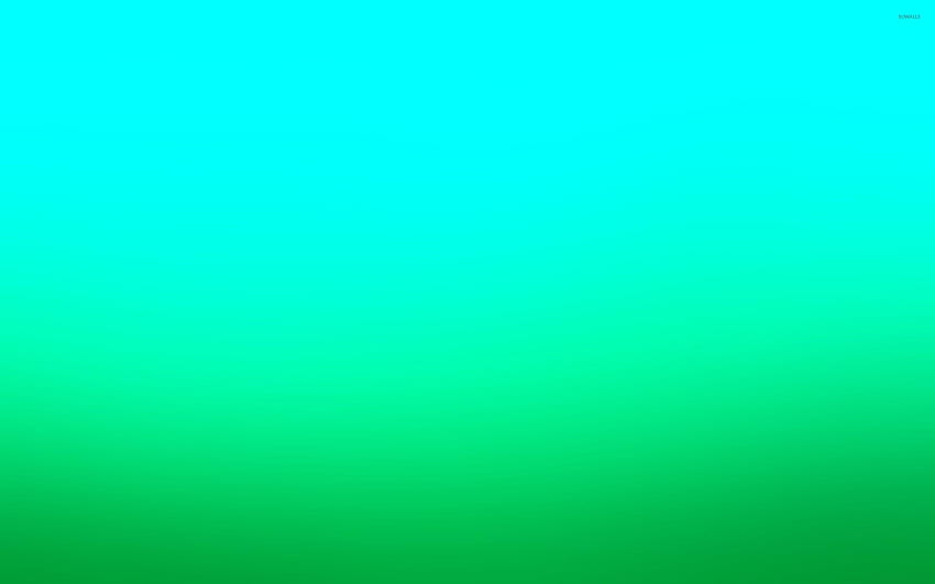 녹색 그라데이션, 녹색 및 파란색 그라데이션 HD 월페이퍼