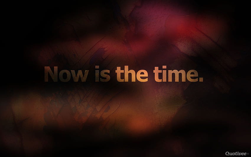 Now Is The Time, Business Success HD wallpaper