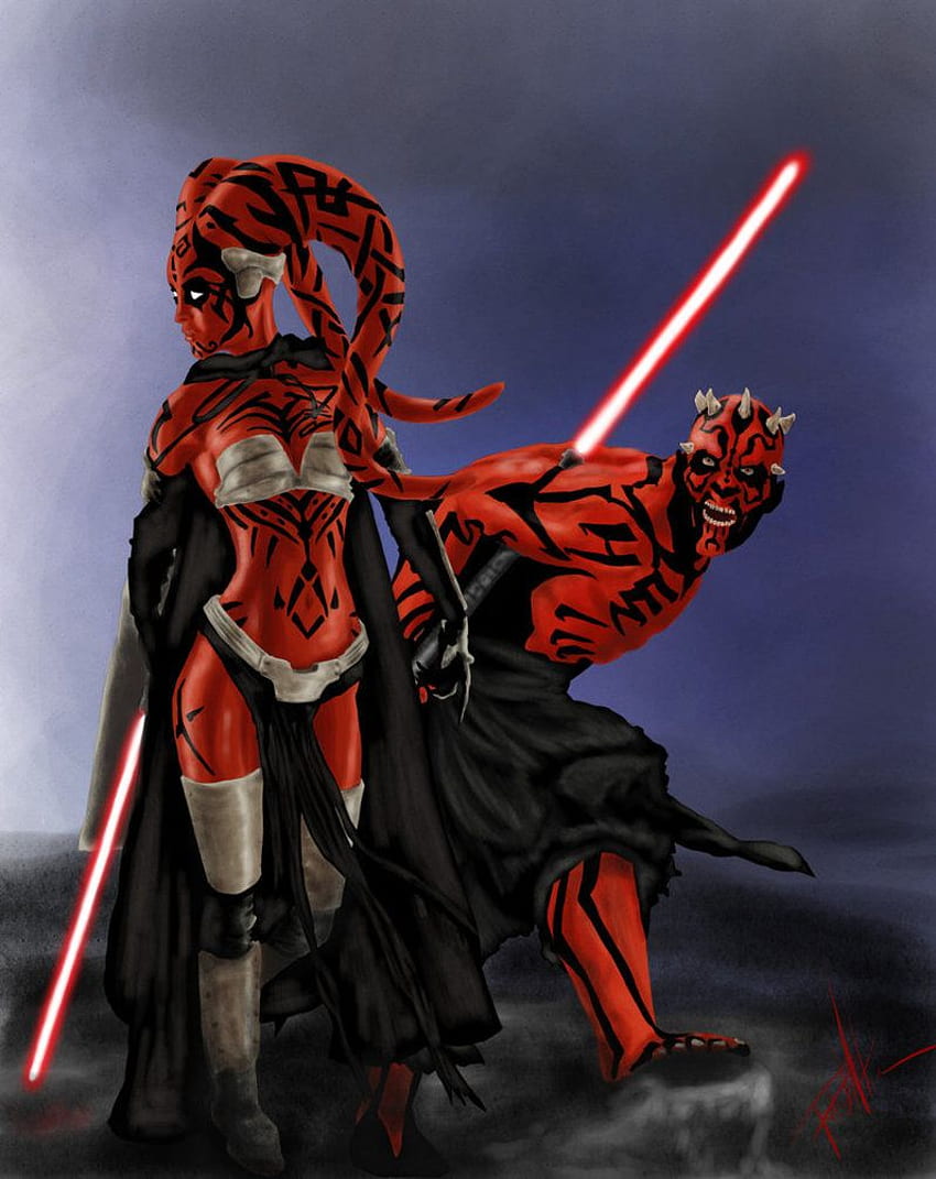 Darth maul and darth talon