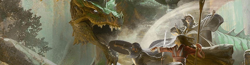 Draco Historia. Dungeons & Dragons, Bronze Dragon HD wallpaper