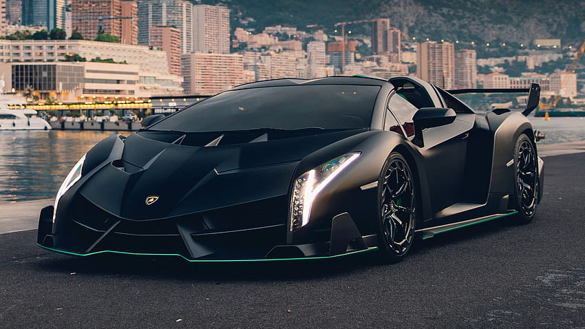 Lamborghini Veneno Roadster - und . Auto HD-Hintergrundbild