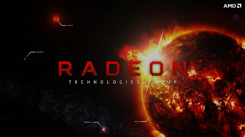 AMD、Radeon Vega 高画質の壁紙