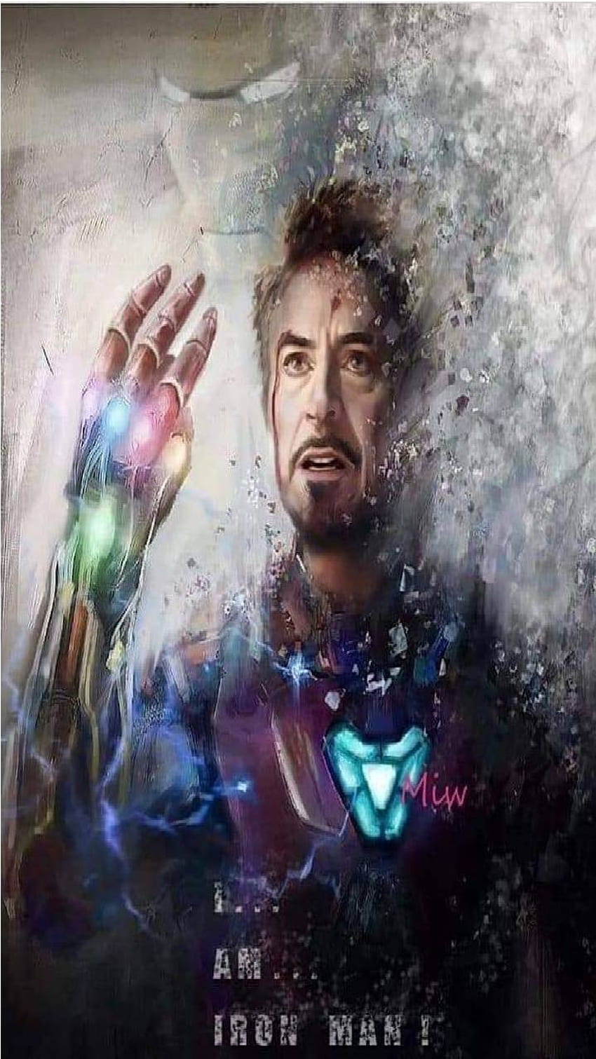 Im Iron Man, I Am Iron Man HD phone wallpaper