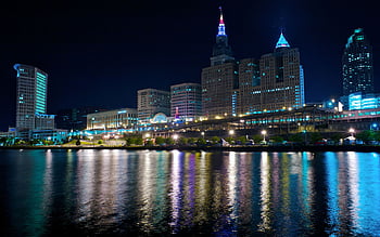 Cleveland Script and Skyline iPhone background  Cleveland, Cleveland  skyline, Ohio state wallpaper