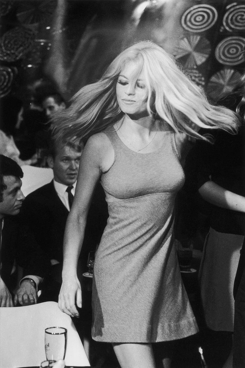 monokrom, Brigitte Bardot, legenda film wallpaper ponsel HD