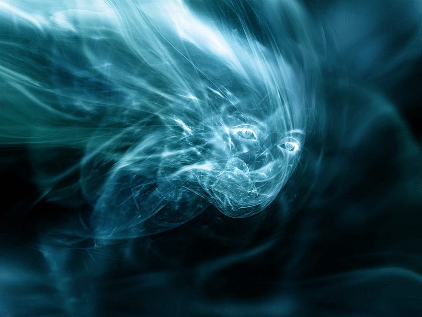 Abstract, Smoke, Form, Fear, Imagination, Face HD wallpaper