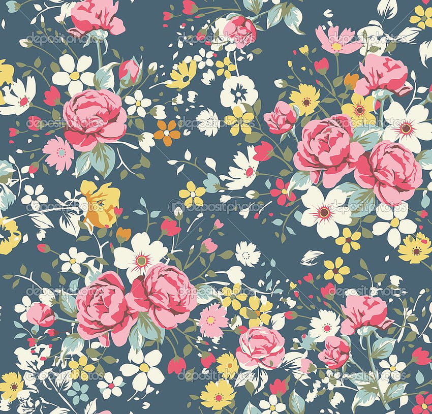 Estampa floral iPhone floral - , floral imprimível papel de parede HD