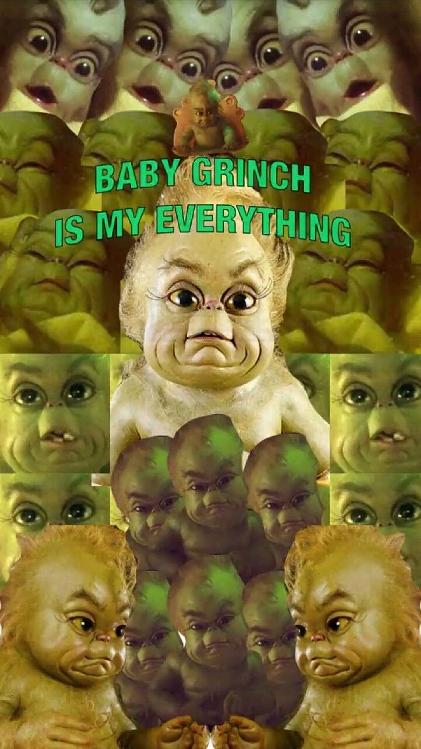 Funny, Baby Grinch HD phone wallpaper
