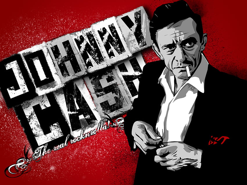 13 Johnny Cash Tło [] dla Twojego telefonu komórkowego i tabletu. Poznaj Johnny'ego Casha. Johnny Cash Middle Finger, Merle Haggard, Rocknrolla Tapeta HD