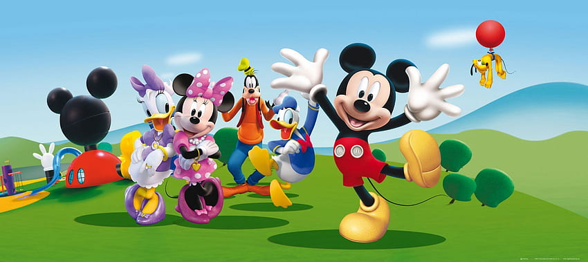 Disney Mickey Mouse Premium wall murals. Buy it now, Mickey Mouse and Friends HD wallpaper