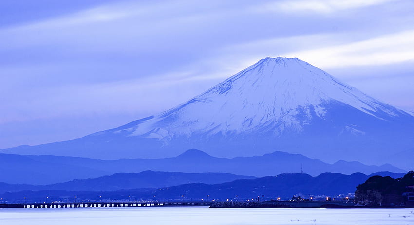 Japan Island Honshu Mountain Fuji Sea [], Japanese Mountains HD wallpaper