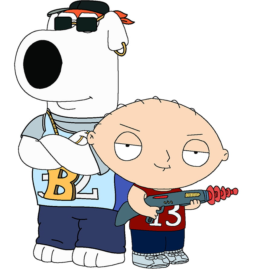 Gangster Brian Family Guy – & Tło, Brian i Stewie Tapeta na telefon HD