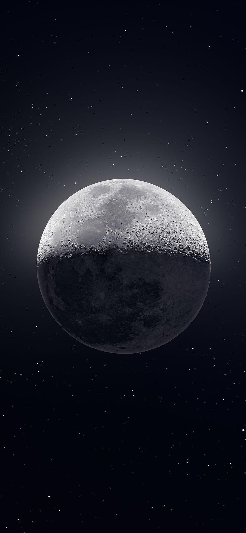 Księżyc Ultra Rozdzielczość,, 1080X2340 Tapeta na telefon HD