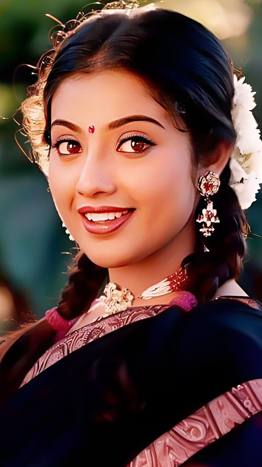 Meena, tamil actress HD phone wallpaper