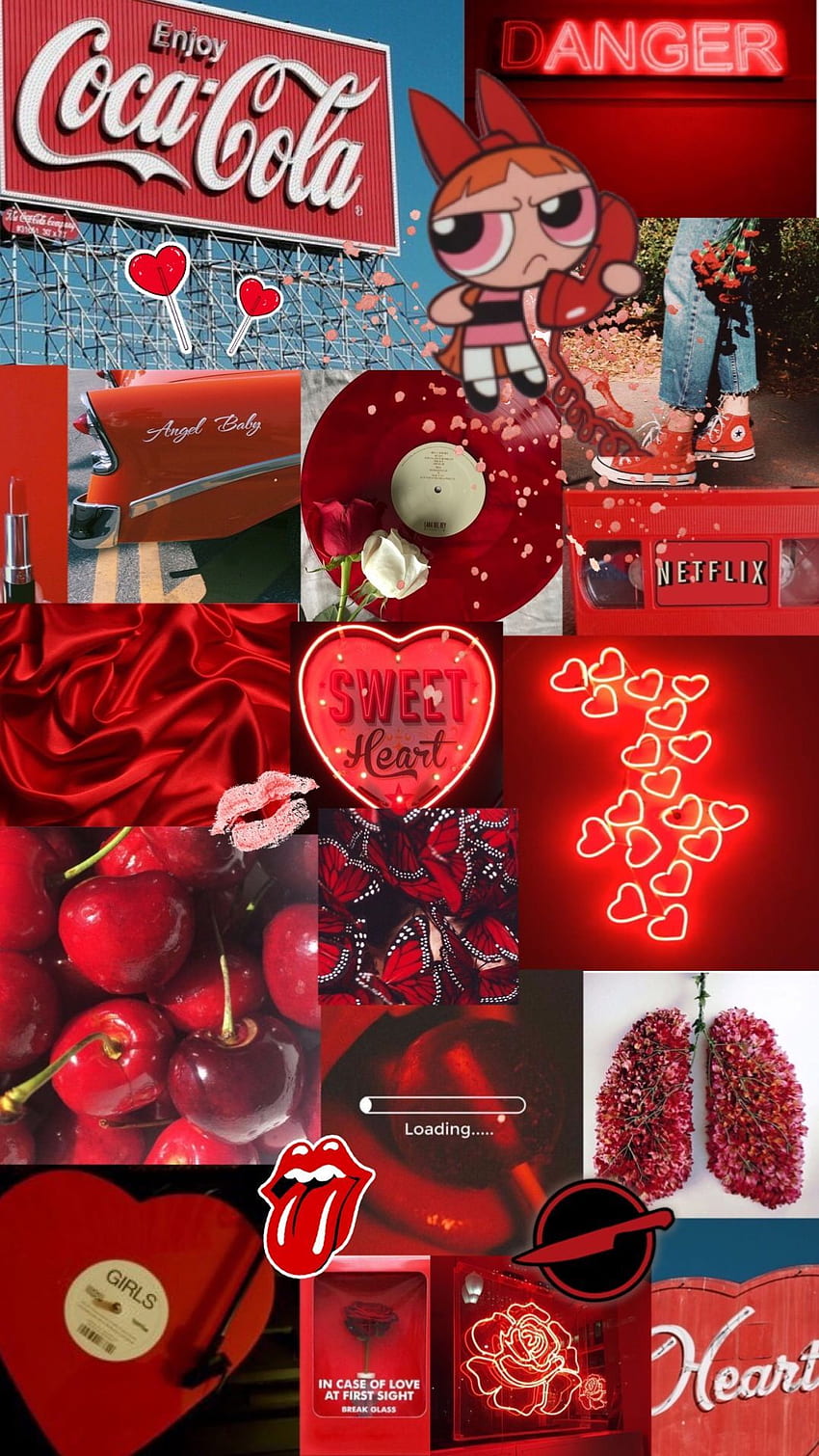 Red aesthetic background. Aesthetic pastel , Aesthetic, Red ...