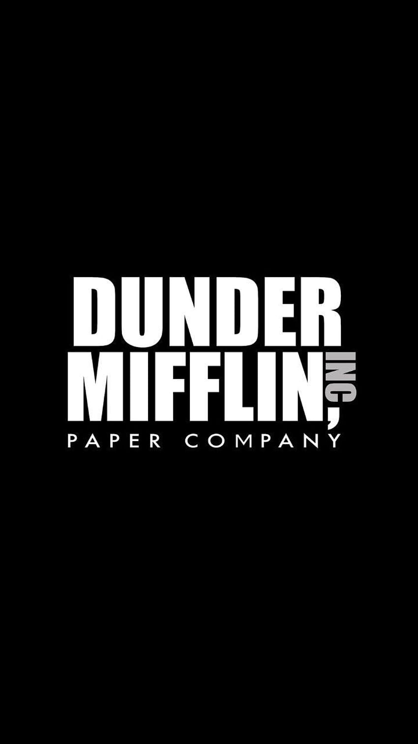 The Office Dunder Mifflin. patterns. The office, The Office Phone HD phone wallpaper
