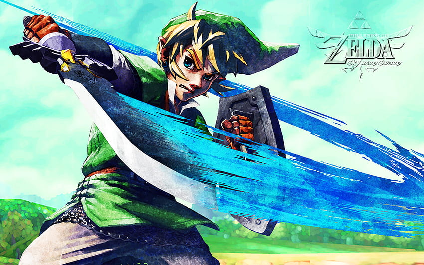The Legend of Zelda: Skyward Sword - Link, usta kılıç, skyloft, skyward sword, hyrule, zelda, zelda efsanesi, link, loz HD duvar kağıdı