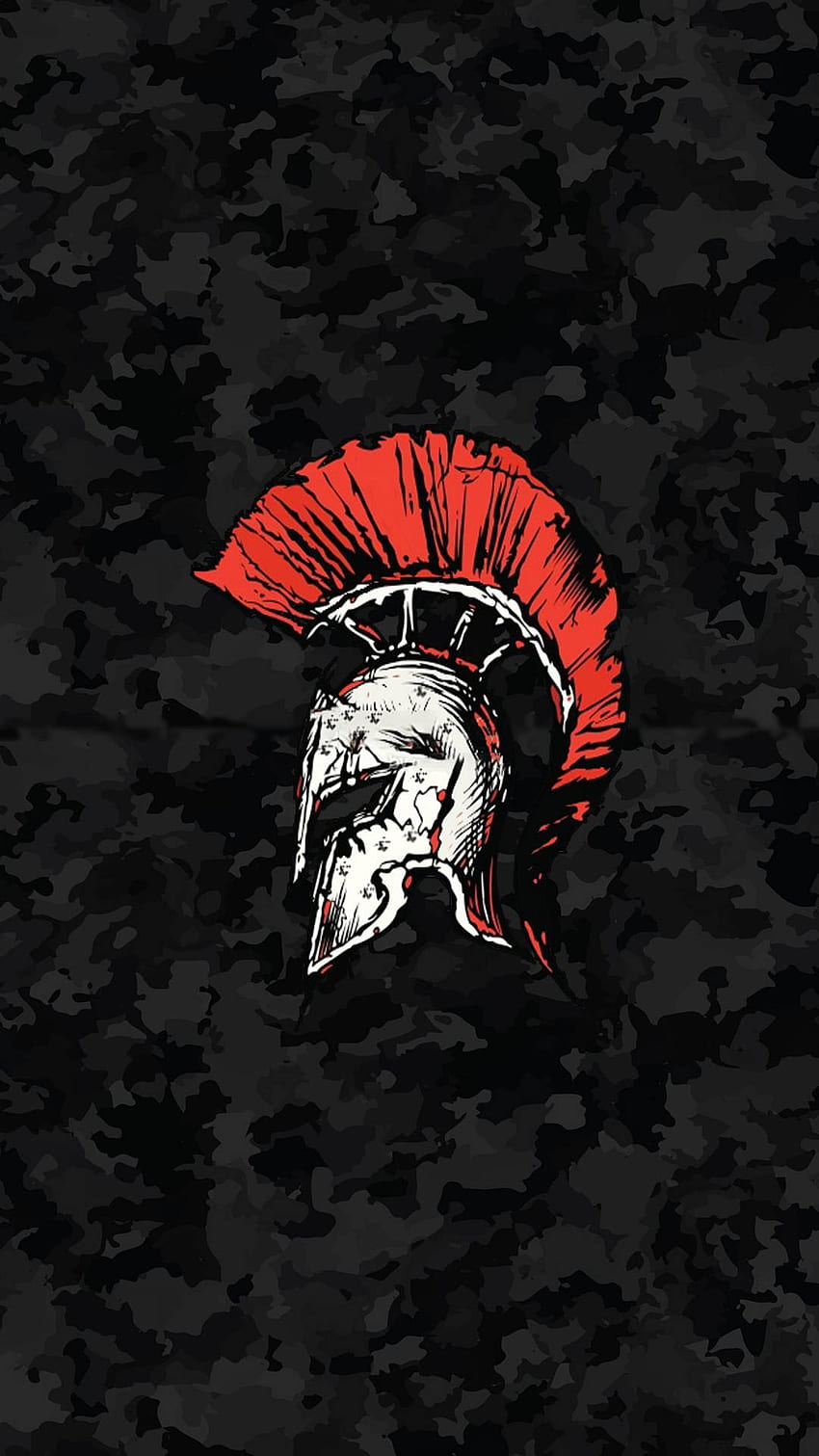 Spartański hełm, Spartańska maska Tapeta na telefon HD