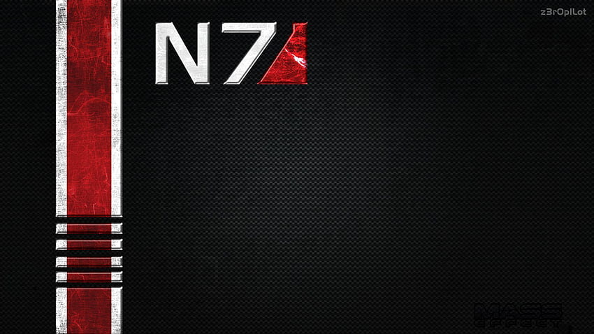 Mass Effect N7, bandeira de Massachusetts papel de parede HD