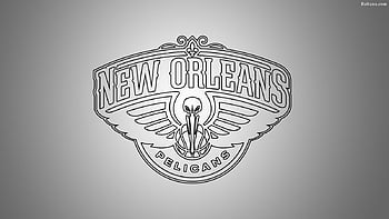 Wallpaper wallpaper, sport, logo, basketball, NBA, New Orleans Pelicans  images for desktop, section спорт - download