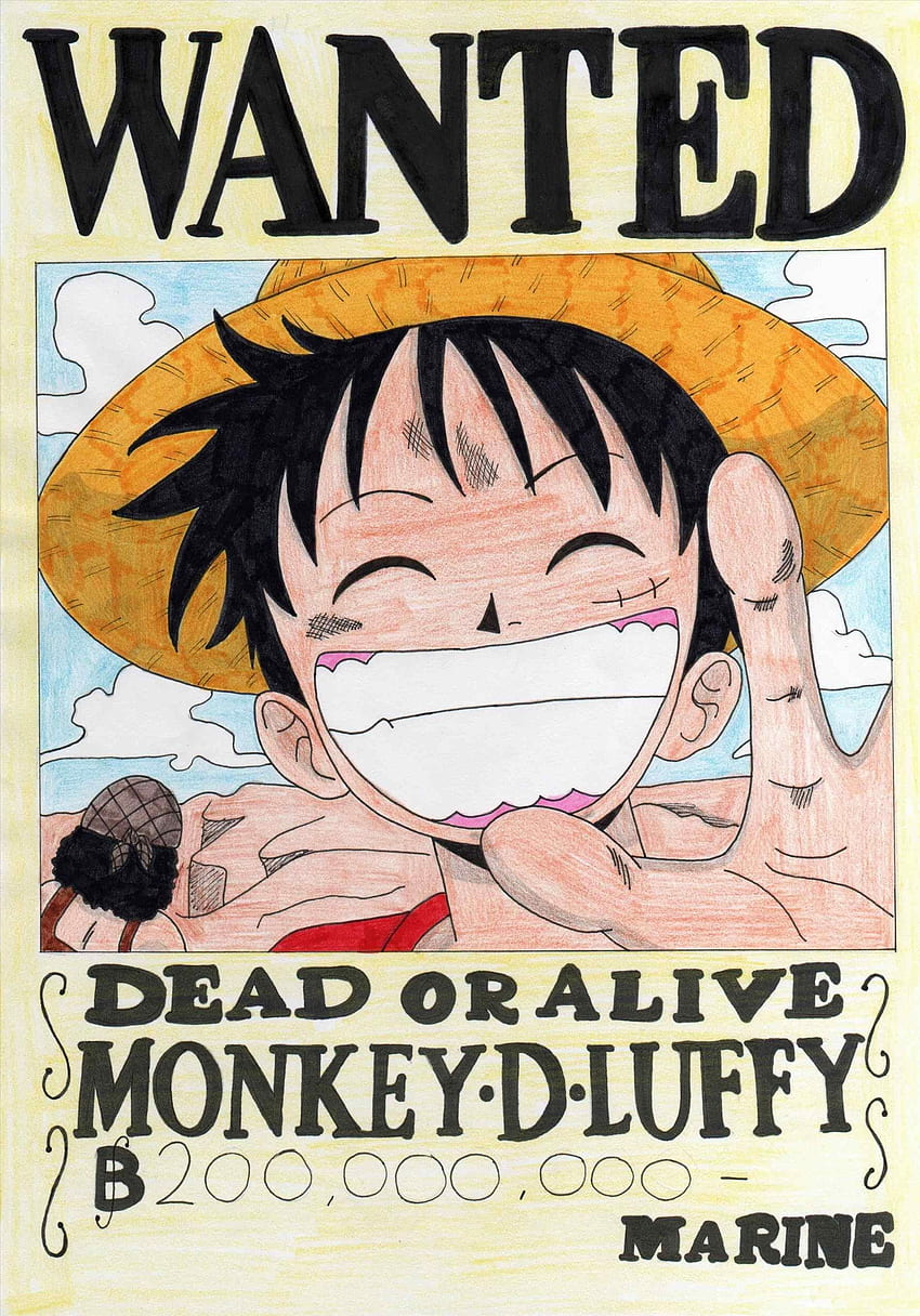 Wanted Poster One Piece, Zoro Bounty HD тапет за телефон