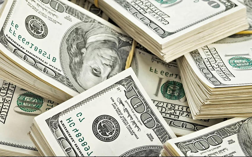 Money 17 of 27 – Money Stack with USD 100 Dollar Bills - . . High Resolution , Get Money HD wallpaper