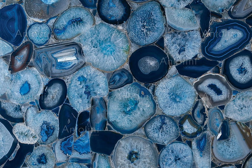 Blue Agate HD wallpaper