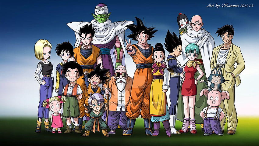 DBZ Family, Goku Family HD wallpaper | Pxfuel
