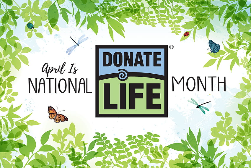 4월은 National Donate Life Month - Donate Life America, 장기 기증 HD 월페이퍼