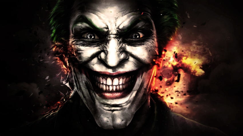 Scary Face background, Scary Clown Face HD wallpaper