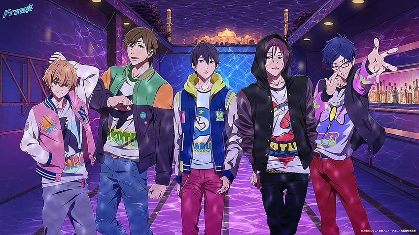 Anime Boys, , Moderne Outfits HD-Hintergrundbild