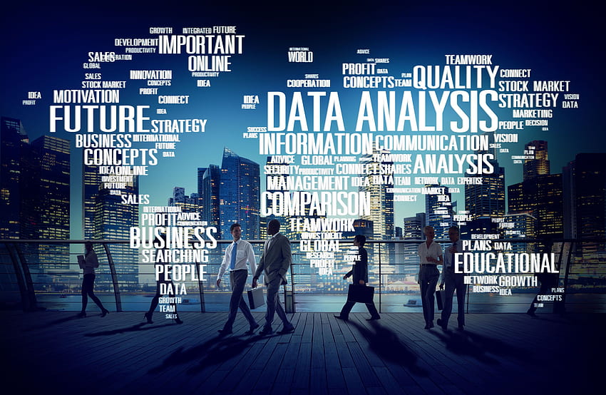 Datenanalyse, Geschäftsanalyse HD-Hintergrundbild