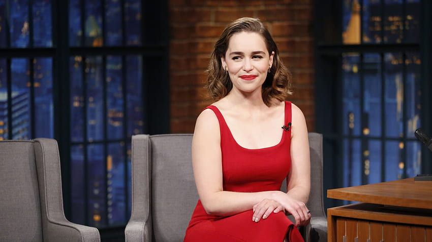 A estrela de Game of Thrones, Emilia Clarke, fala sobre ataques de hemorragia cerebral, Amelia Clark papel de parede HD