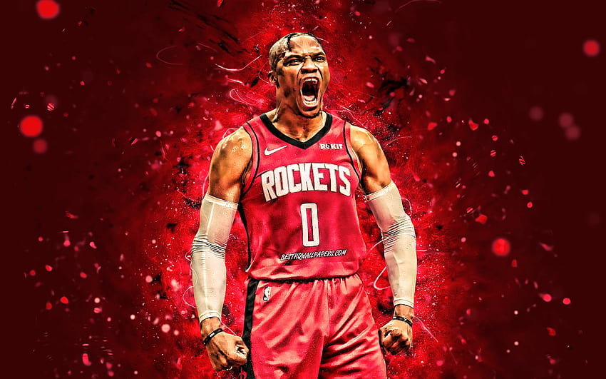 Russell Westbrook, NBA, westbrook, houston rockets HD wallpaper