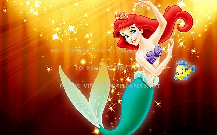 the little mermaid ariel disney cartoon, Ariel Laptop HD wallpaper