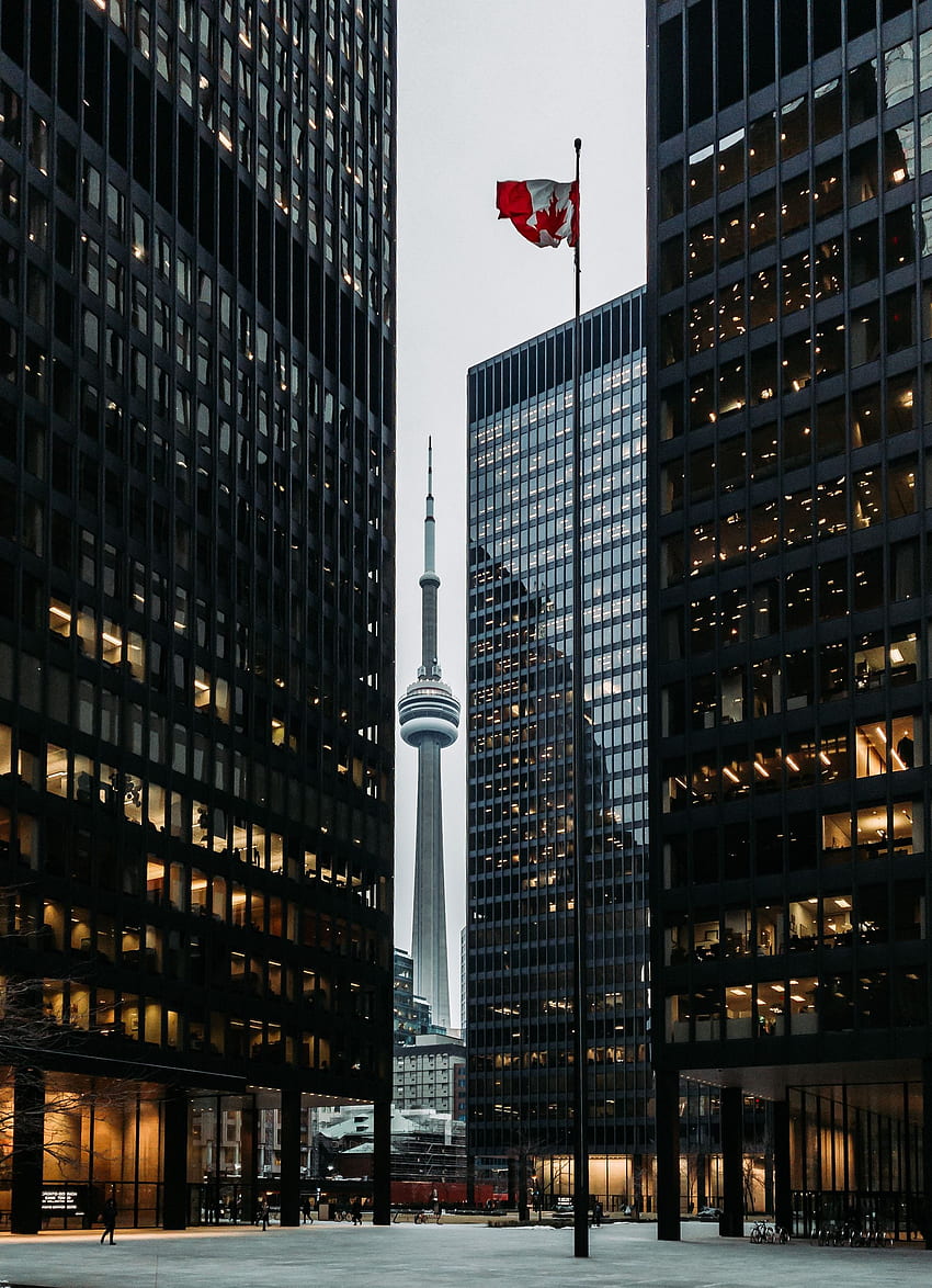 Città, Architettura, Città, Edificio, Canada, Toronto Sfondo del telefono HD