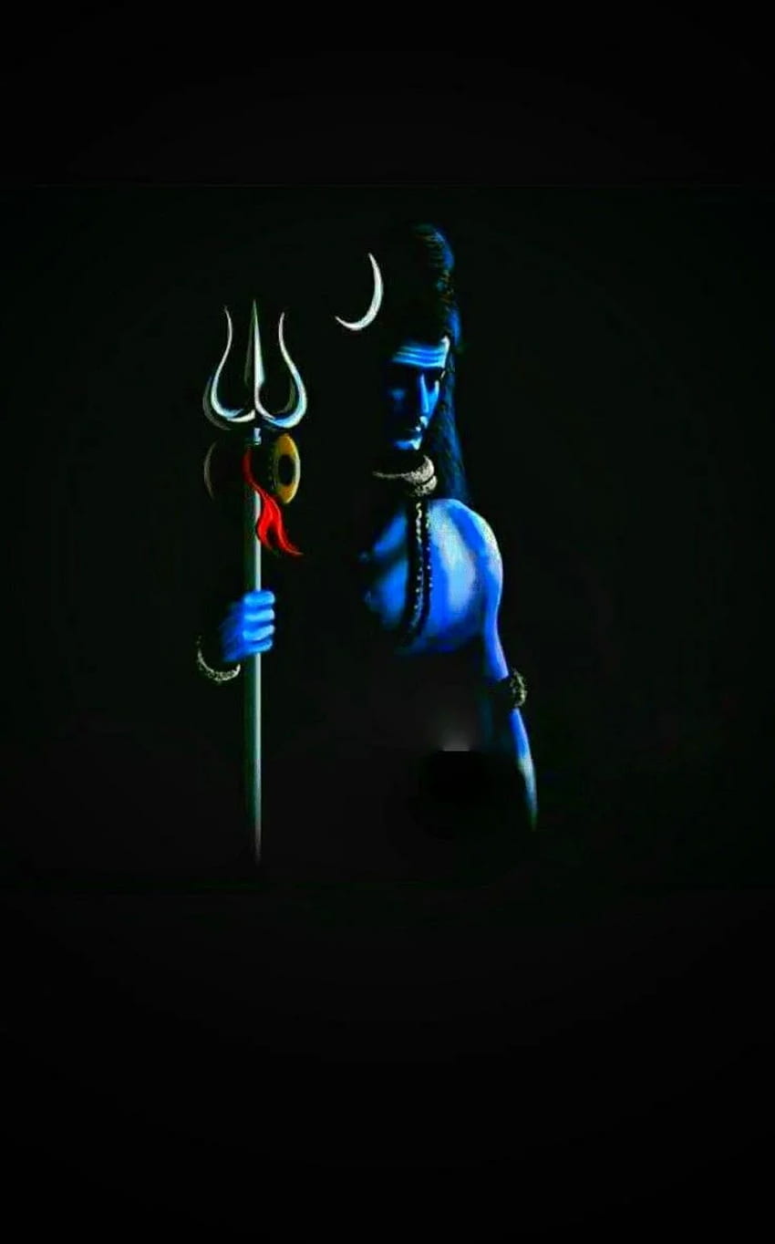 Най-новата колекция Lord Shiva, Lord Shiva Black HD тапет за телефон