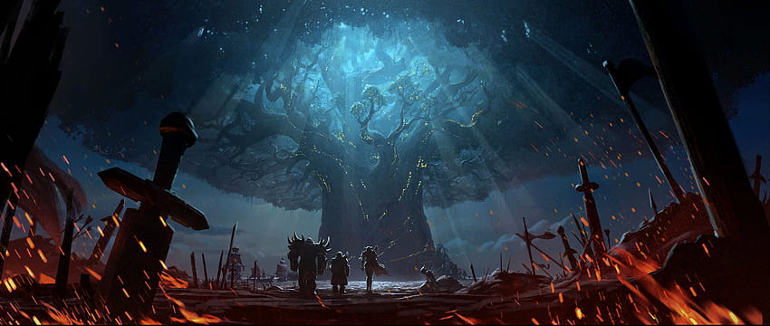 World Of Warcraft: Azeroth Çözünürlük Minyonları İçin Savaş. World of Warcraft, dijital papel de parede, bilgisayar için HD duvar kağıdı