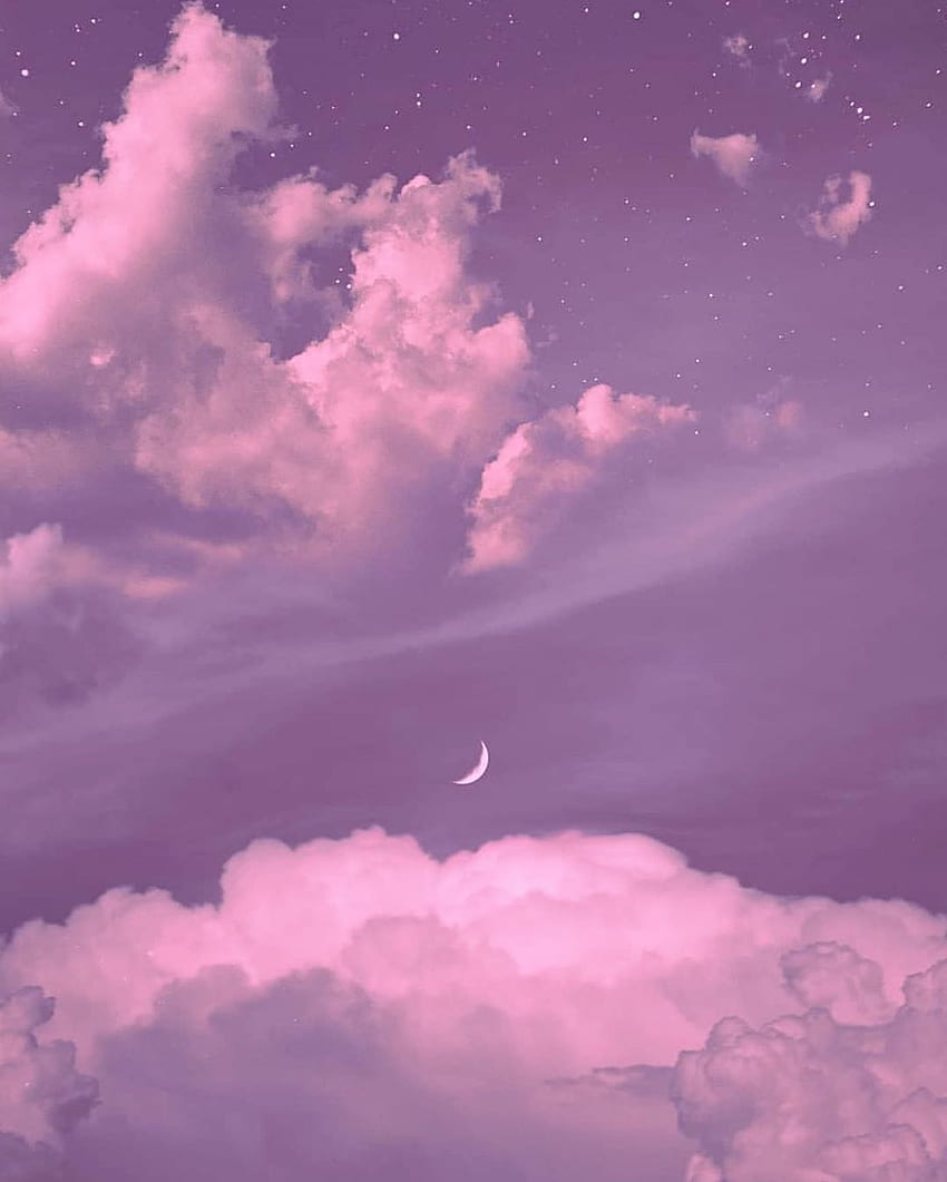 IdasBlue sur les voyages. Esthétique du ciel, violet, arrière-plan esthétique Fond d'écran de téléphone HD